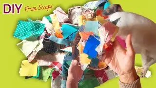 CREATIVE IDEAS FROM LEFTOVER FABRICS FOR BEGINNER - PART 3