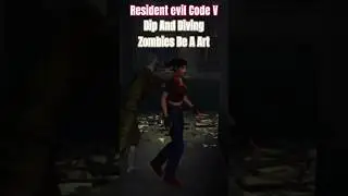 Resident Evil Code Veronica/Dip and Diving Zombies Be A Art #games #residentevil