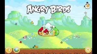 Angry Birds. Red&rsquo;s Mighty Feathers (level f-2) 3 stars. Прохождение от SAFa