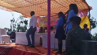 स्कूल के बच्चे के द्वारा स्वागत गान chandey sheikhpura abgil
