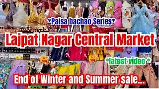 LAJPAT NAGAR MARKET DELHI 2026 | WEDDING COLLECTION | STARTS FROM ₹10/ | LATEST VIDEO 