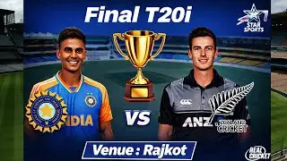 India v New Zealand T20i Series 2026 | Final Match Highlights | Real Cricket Gameplay