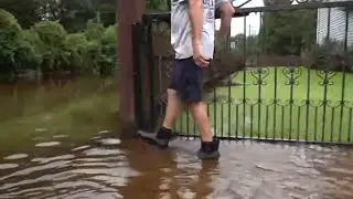 Residents clean up after Tropical Storm Debby drenches South Carolina