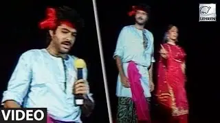 Anil Kapoor And Meenakshi Seshadri's Punjabi Dance Live Stage Show | Lehren Diaries