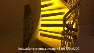 Автоматическая подсветка лесницы 2
