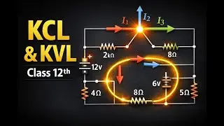 KCL & KVL Full Concept 🔥 | Kirchhoff&rsquo;s Laws Explained | Class 12 | PHYSICS | NEET | CUET