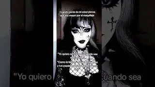 Soy joven lo juro 😿 #goth #gothfashion #gothicsubculture #gothgirl #gothsubculture #gothmakeup #alt