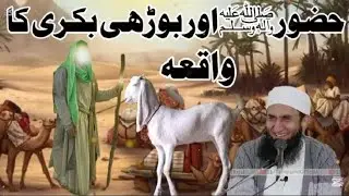 The Story of Huzooran Old Woman,and the Goat | Maulana Tariq JameelBayan Huzor or Bakri Ka |
