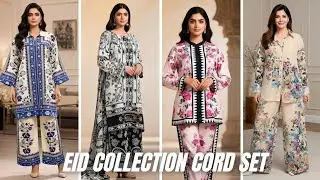Latest & Trendy Co-ord Set Designs | Printed Cord Set | Eid Dresses For ladies