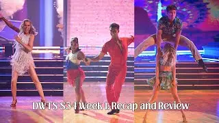 THE CAST IS STACKED - DWTS S34 Week 1 RECAP AND REVIEW