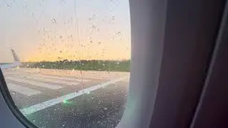 Delta A321 Neo Takeoff Despegando Santiago STI Bad Weather