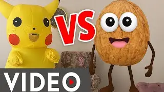 Nursery Ryhmes: Ceviz Adam & Pikachu Eğlenceli Şarkı 🎶 | Funny Song in Turkish & English!