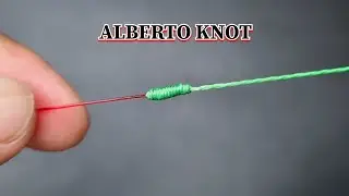 How to Tie the Alberto Knot Step by Step | Strong Leader to Braid Connection 