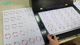 LF RFID Inlay   Pure Copper Induction Coil, Premium PVC Material