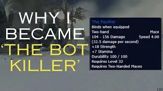Why I Became 'The Bot Hunter' on Hardcore - Blizzard Failed Us!