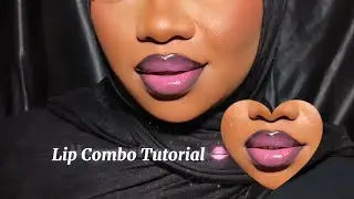 PURPLE LIP COMBO TUTORIAL | STEP BY STEP TUTORIAL 👄💄