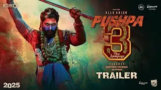 PUSPHA 3: THE RAMPAGE - HINDI TRAILER | ALLU ARJUN | VIJAY D | RASHMIKA MANDHANA | JAGAPATHI B |