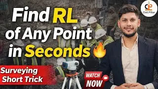 Find RL of Any Point In Seconds 😍👷&zwj;♂️ | Secret Trick #civilpillarkolkata