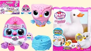 UNBOXING SUPER TOYS | ZURU MAMA DUCK , RAINBOCORNS | OWLEEZ SPIN MASTER
