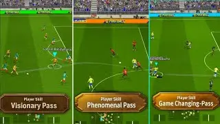 Which Pass Breaks Defenses? Visionary pass, Phenomenal pass or Game Changing pass in eFootball!