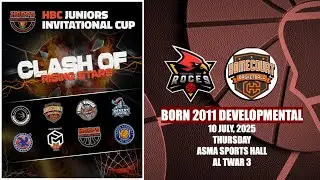 Hoops Basketball Junior Cup | Born 2011 DL| vs Homecourt | ASMA Sports Hall Al Twar 3| July 9, 2025