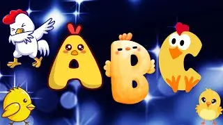 ABC Song with Adorable Baby Chicks 🐥|  Fun Alphabet Song for Kids & Toddlers!