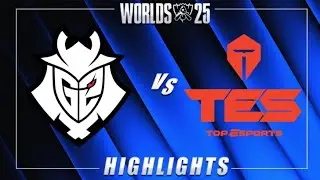 G2 Esports vs TOP Esports | S15 Worlds 2025 Swiss Stage Highlights  League of Legends BladeLegendsTV