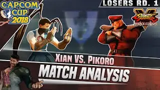 SFV AE Match Analysis: Capcom Cup 2018 - Xian vs. Pikoro