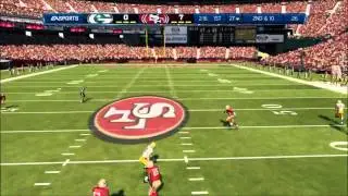 Madden 13 Ranked Game Play ft. San Francisco 49ers and Green Bay Packers