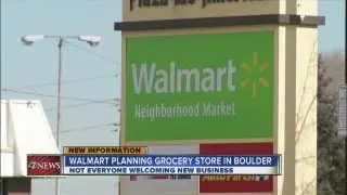 Walmart plans grocery store in Boulder