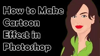 ! How to make cartoon effect in Photoshop ! Creating a Cartoon Effect in Photoshop !