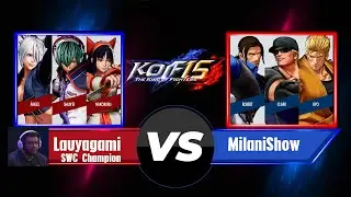 SWC Champion Lauyagami in Action! Lauyagami (SWC 2025 Champ) vs MilaniShow | #kofxv #kof15