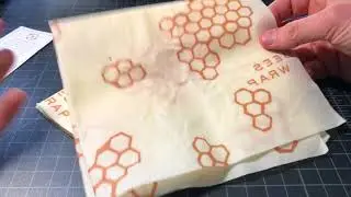 Bee's Wrap Eco-Friendly Reusable Food Wraps Review - Real Beeswax!