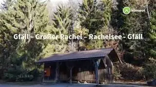 Wanderung Gf&auml;ll &ndash; Gro&szlig;er Rachel &ndash; Rachelsee im Nationalpark  #MyKomootStory #Bayern #Gipfel #Natur