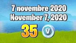 ⚡ Timed Missions Free V-Bucks / Alertes de missions V-Bucks gratuits - November 7 / 7 novembre