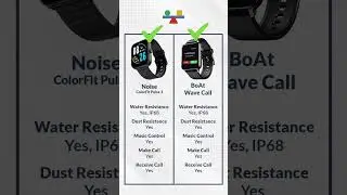 #smartwatch #comparison #noise #colorfit #pulse3 #vs #boat #wave #call #shorts #trending #hotselling