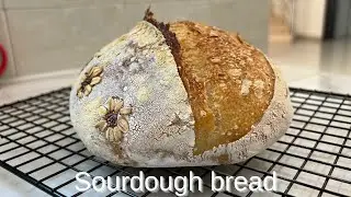 How to make sourdough bread with bosch mixer | buat sourdough pakai mixer | sourdough hidrasi tinggi