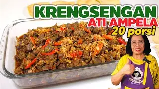 MASAK BESAR KRENGSENGAN ATI AMPELA JANTUNG AYAM 20 PORSI KHAS JAWA TIMUR -- SUPER MANTAAP