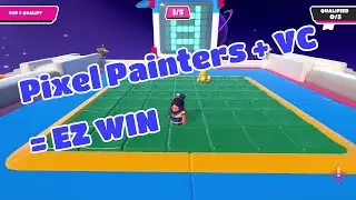 This is how you play Pixel Painters || Fall Guys