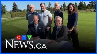 Dorval and Montreal airport sign agreement and preserve a golf course