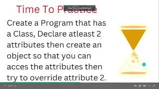 JAVA OOP  Class, Objects, Attributes and  Methods
