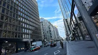 Bloor- Yonge street WALKING TOUR |DOWNTOWN TORONTO| 3rd October 2023| 4k