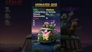 Can You Guess These Iconic Animated Movies? #quiz #quizquest #guess #trivia #cartoon #animated