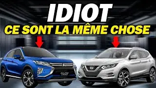 VOITURES qui SONT LES M&Ecirc;MES mais de MARQUES DIFF&Eacute;RENTES! 2025
