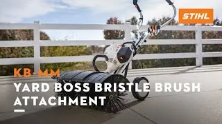 KB-MM YARD BOSS&reg; with Bristle Brush Attachment  | STIHL