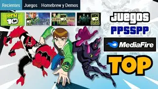 TOP DE JUEGOS PARA PPSSPP de BEN 10 en ESPAÑOL en ANDROID Y PC - 2026 - #tagalcally #ppsspp