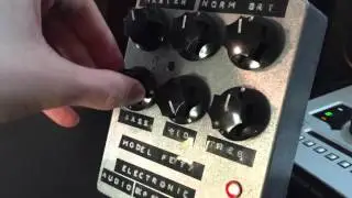 Electronic Audio Experiments - Model FET (Model T Pedal) Prototype: Bass Demo
