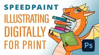 Как создать цифровую иллюстрацию для печати: детские книги, футболки, наклейки и т. д.