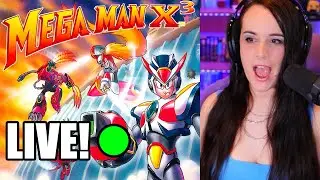 Day 3 of Mega Man X3! - NO HELPING - First Playthrough! || locked-in, immersed gameplay