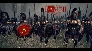 Total War: Rome II / Custom Battle - Very Hard / Sparta VS Troy & Armenia  / o26 /